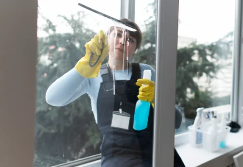 Nettoyage de vitres intérieures et extérieures à Raze
